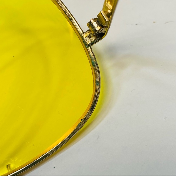 Bushnell Shooting Glasses Bausch & Lomb Aviator Impact Resist Vtg Org. Case READ - Picture 8 of 16